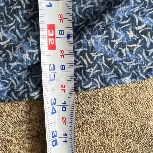 Tommy Bahama Bahama Coast Shirt Mens XXXL Blue Geometric Print ST325926 - Picture 8 of 8